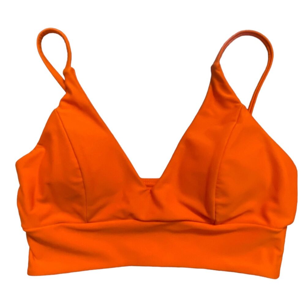 Lanston Sport Women Orange  Sport Bra XS